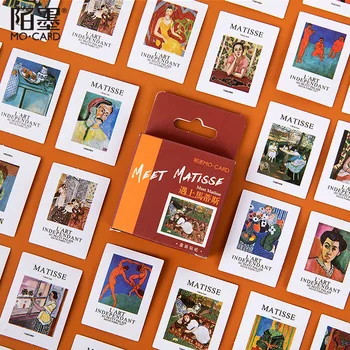 Mohamm 45 PCS Boxed Stickers Meet Matisse Cartoon Paiting Decoration Sticker Flakes Scrapbooking School Supplies
Mohamm 45 PCS Boxed Stickers Meet Matisse Cartoon Paiting Decoration Sticker Flakes Scrapbooking School Supplies