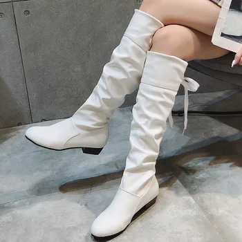 JOUIR TALONS New Fashion 2020 Big Size 43 Wholesale Knee High Boots Woman Shoes Shoelaces Shoes Women Riding Boots Female
JOUIR TALONS New Fashion 2020 Big Size 43 Wholesale Knee High Boots Woman Shoes Shoelaces Shoes Women Riding Boots Female