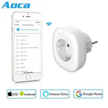 New Mini Wifi Smart Socket EU Power Plug Mobile APP Remote Control Energy Monitor Works with Amazon Alexa Google Home
New Mini Wifi Smart Socket EU Power Plug Mobile APP Remote Control Energy Monitor Works with Amazon Alexa Google Home