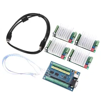 NEW CNC Driver Board USB For Engraving Machine 5-Axis with MPG Stepper Motor Controller Card Module
NEW CNC Driver Board USB For Engraving Machine 5-Axis with MPG Stepper Motor Controller Card Module