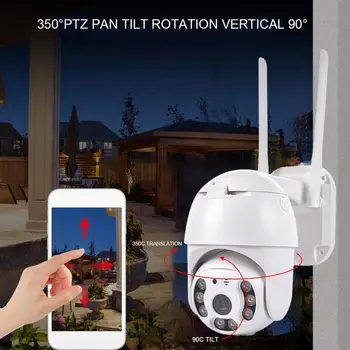 8LED Full Color Day Night Lights 360 Degree Rotating Wireless Outdoor Camera IP66 Waterproof 2.5 inch Ball Dome IP Camera
8LED Full Color Day Night Lights 360 Degree Rotating Wireless Outdoor Camera IP66 Waterproof 2.5 inch Ball Dome IP Camera