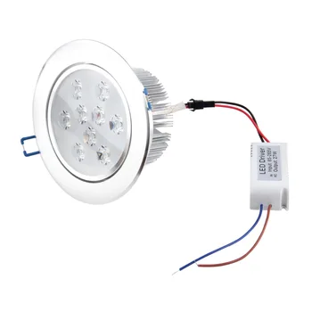 810-900lm AC85-245V 27W 9LED Downlight Ceiling Recessed Light Down Lamp Lighting Bulb + Driver
810-900lm AC85-245V 27W 9LED Downlight Ceiling Recessed Light Down Lamp Lighting Bulb + Driver
