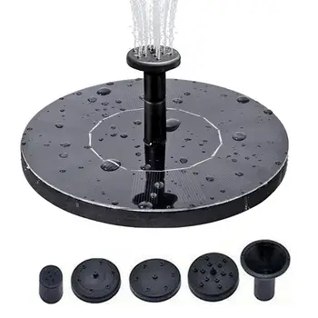 5.3" Mini Solar Powered Fountain Garden Pool Pond Solar Panel Floating Fountain Garden Decoration Water Fountain Accessories
5.3" Mini Solar Powered Fountain Garden Pool Pond Solar Panel Floating Fountain Garden Decoration Water Fountain Accessories
