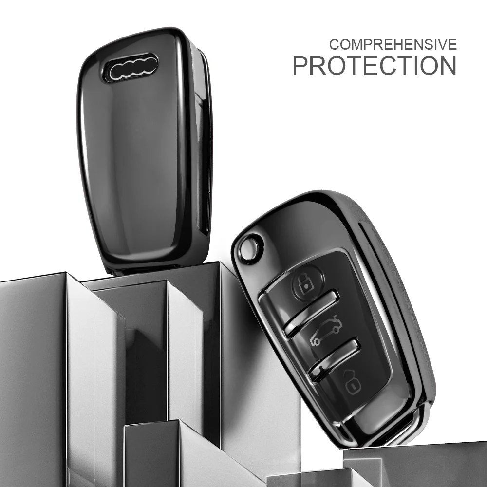 Audi new style TPU Car Key Case Protection Key Cover Shell Fob Holder for Audi A1 A3 Q3 S3 R8 TT Q7 Q5 A6 A4
Audi new style TPU Car Key Case Protection Key Cover Shell Fob Holder for Audi A1 A3 Q3 S3 R8 TT Q7 Q5 A6 A4