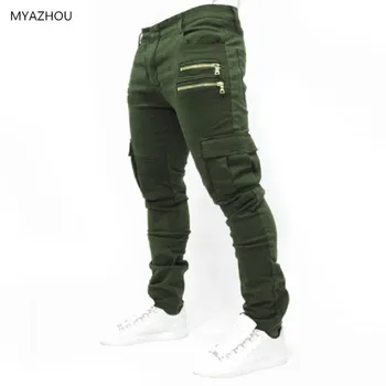 2018 Men's Pants , High Quality Trend pleated Stretch Jeans, safari style multi-pocket men's pants tight pants trousers for men
2018 Men's Pants , High Quality Trend pleated Stretch Jeans, safari style multi-pocket men's pants tight pants trousers for men