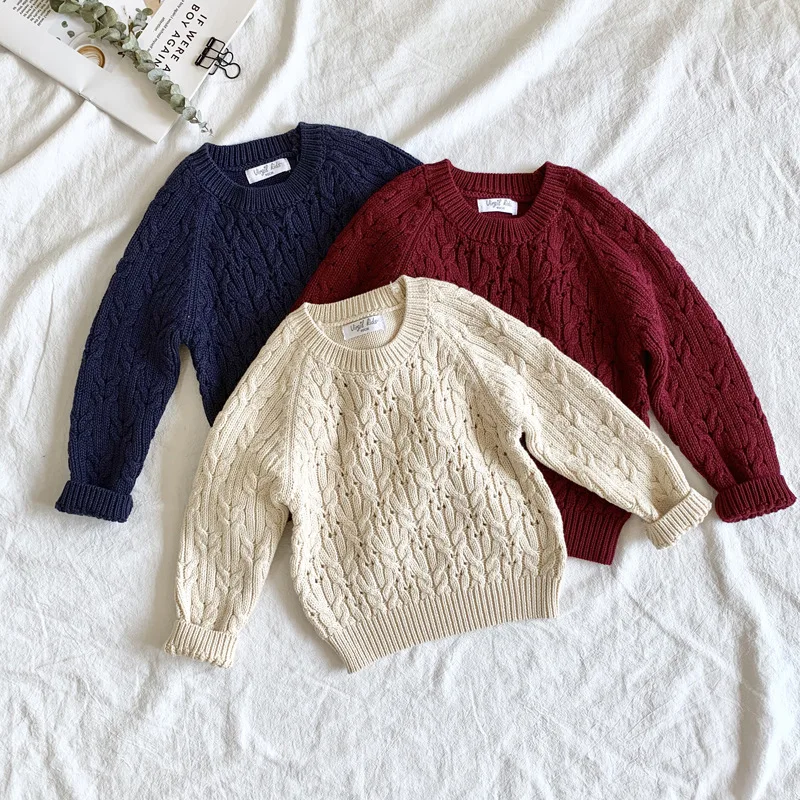 Autumn Children Clothes Baby Boys Cotton Warm Pullovers Sweaters Girls Winter Round Neck Knitted Pure Cotton Jacket 1-6T Tops
Autumn Children Clothes Baby Boys Cotton Warm Pullovers Sweaters Girls Winter Round Neck Knitted Pure Cotton Jacket 1-6T Tops