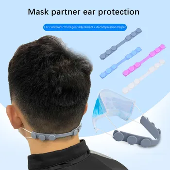 Third Gear Adjustable Mask Ear Extension Hook Point 15PCS Relieve Earring Marks Release Ear Pressure Silicone Environmental ZJXM 
Third Gear Adjustable Mask Ear Extension Hook Point 15PCS Relieve Earring Marks Release Ear Pressure Silicone Environmental ZJXM
