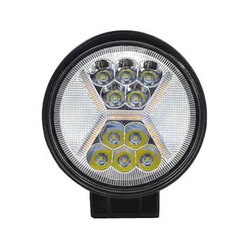 117W Round Off-Road Vehicle With Yellow Flashing Spotlight Plastic + Glass Stable Performance Lighting Lights 1 Pcs
117W Round Off-Road Vehicle With Yellow Flashing Spotlight Plastic + Glass Stable Performance Lighting Lights 1 Pcs