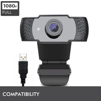Video Chatting HD Webcam Computer Laptop 1080P Resolution Live Streaming Camera with Microphone
Video Chatting HD Webcam Computer Laptop 1080P Resolution Live Streaming Camera with Microphone