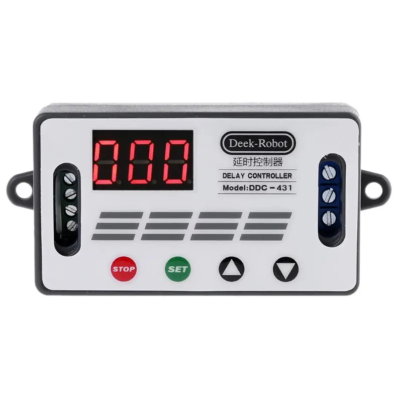 DC 12V DDC-431 Timer Delay Relay Switch Digital LED Display Delay Controller MOS 19QB
DC 12V DDC-431 Timer Delay Relay Switch Digital LED Display Delay Controller MOS 19QB