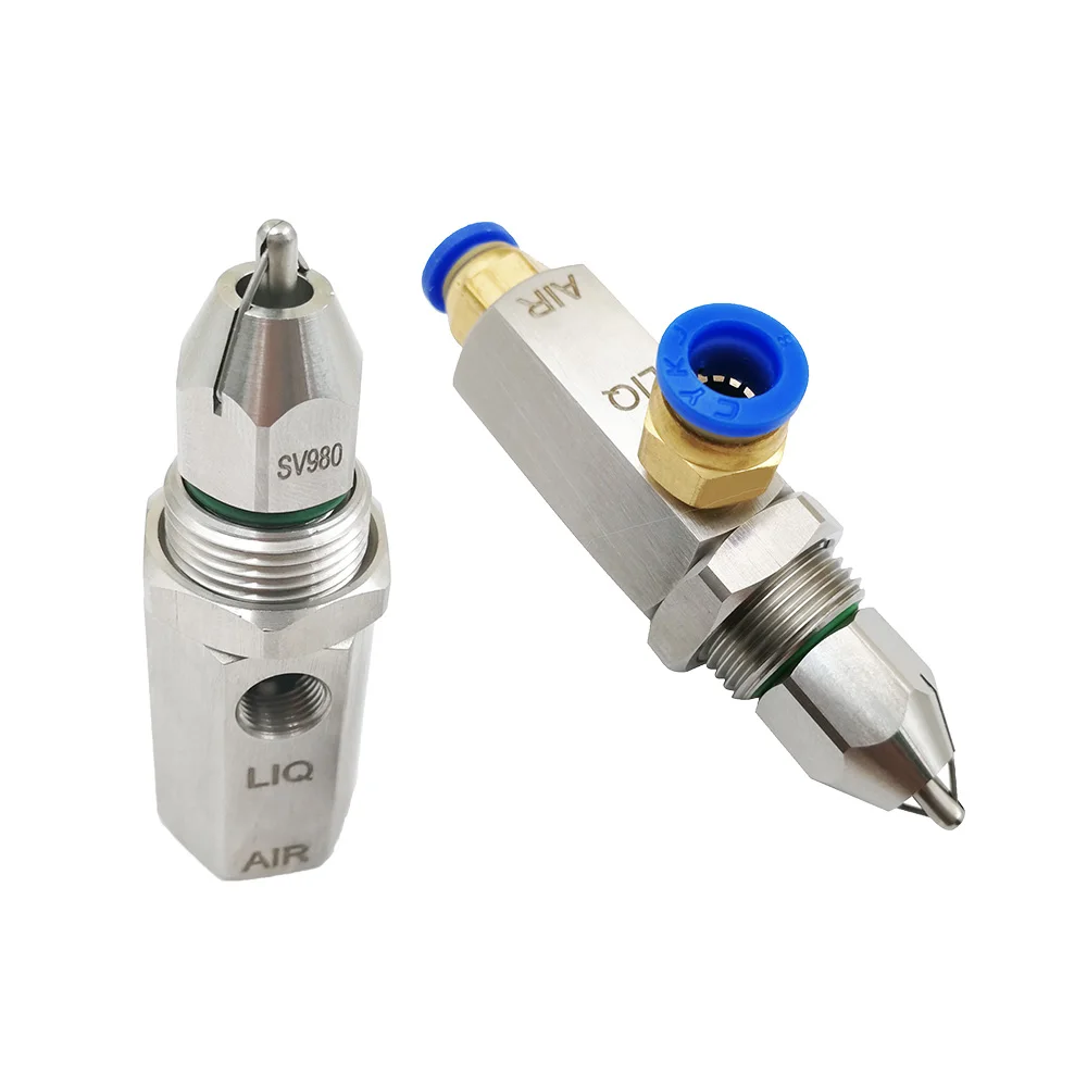 ultrasonic fog jet nozzle,industry ultrasonic spray nozzle,1/4''adjustable flow rate ss304 Ultrasonic air atomizing nozzles
ultrasonic fog jet nozzle,industry ultrasonic spray nozzle,1/4''adjustable flow rate ss304 Ultrasonic air atomizing nozzles