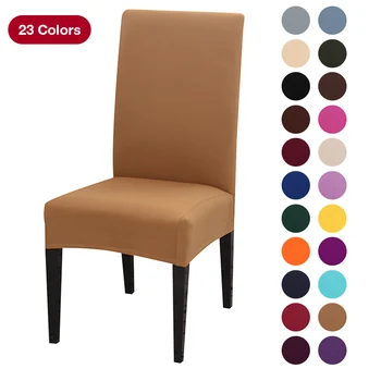 Solid color Chair Cover Comfortable Wrinkle Resistant Spandex Hood Removable Stretch Dining Room Wedding Banquet Chair Cover 1x
Solid color Chair Cover Comfortable Wrinkle Resistant Spandex Hood Removable Stretch Dining Room Wedding Banquet Chair Cover 1x