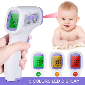 Non-contact Infrared Digital Temperature Meter IR Infrared Temperature Measurement For Children Adult 24 Hours Fast shiping
Non-contact Infrared Digital Temperature Meter IR Infrared Temperature Measurement For Children Adult 24 Hours Fast shiping