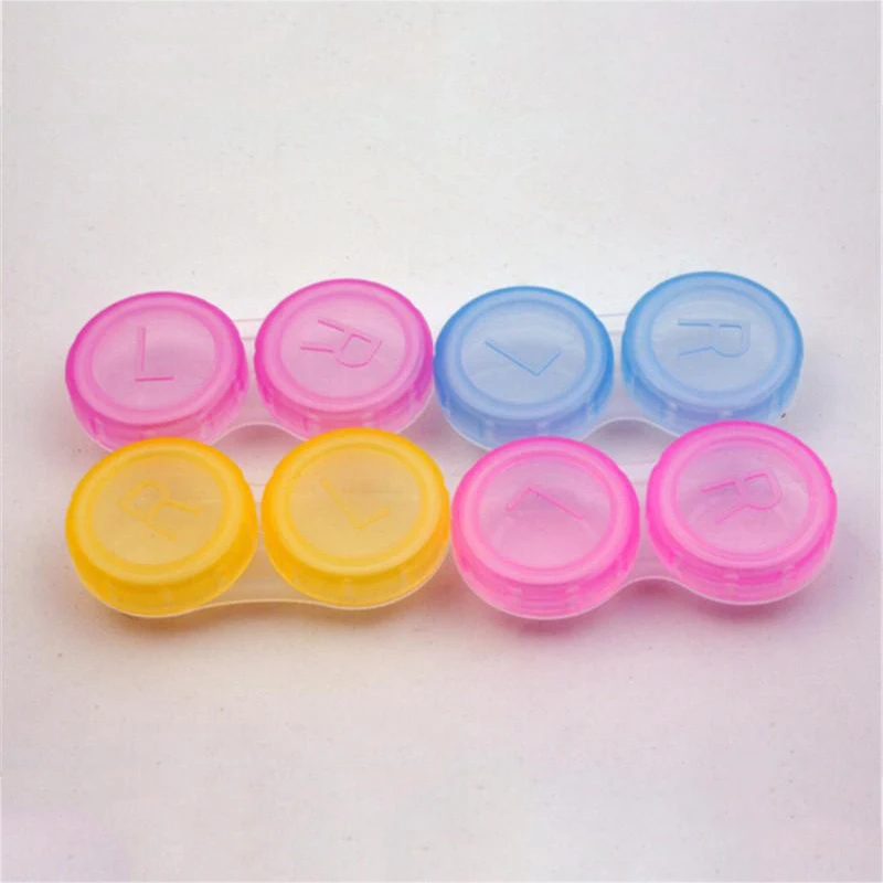 Lovely Candy Color Contact Lens Box Holder Portable Small Eyewear Bag Container Contact Lenses Soak Storage Case Plastic
Lovely Candy Color Contact Lens Box Holder Portable Small Eyewear Bag Container Contact Lenses Soak Storage Case Plastic