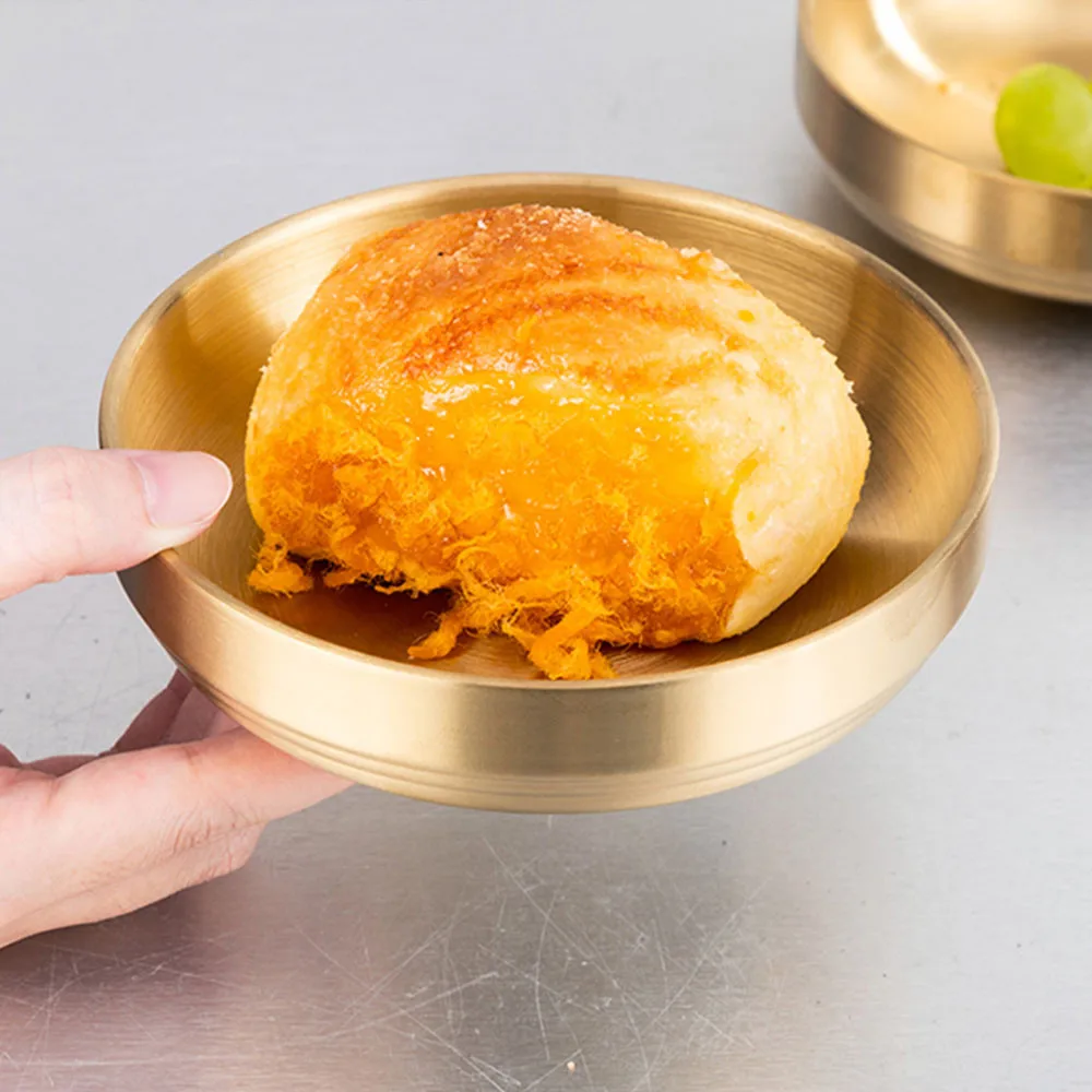 Stainless Steel Golden Plate Kitchen Food Round Tray Table Snack Dessert Seasoning Dish Luxury Small Metal Trays Phograph Props
Stainless Steel Golden Plate Kitchen Food Round Tray Table Snack Dessert Seasoning Dish Luxury Small Metal Trays Phograph Props