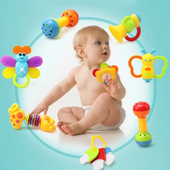 Rattle Baby Toys For Newborns Rattle Bottle Storage Set Hand/hearing/colors Development and Teethers For Kids Educational Toys
Rattle Baby Toys For Newborns Rattle Bottle Storage Set Hand/hearing/colors Development and Teethers For Kids Educational Toys