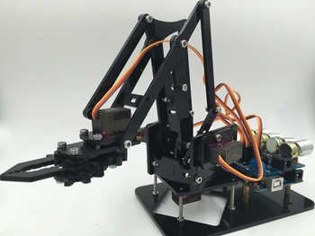 1Set Assembled Acrylic Robot Arm DIY 4DOF Manipulator Kit Mechanical Claw Robotic Paw Spare Parts for RC Model
1Set Assembled Acrylic Robot Arm DIY 4DOF Manipulator Kit Mechanical Claw Robotic Paw Spare Parts for RC Model
