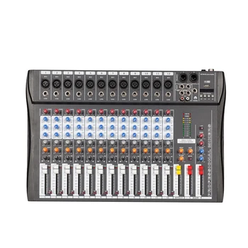12 Channels Audio Mixer Mixing Console with USB DJ Equipment Accessories Portable Audio & Video - US Plug
12 Channels Audio Mixer Mixing Console with USB DJ Equipment Accessories Portable Audio & Video - US Plug