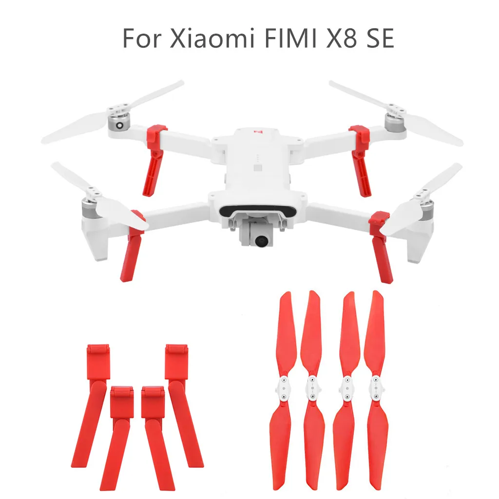 Landing Gear Tripod + Foldable Propeller Part For XIAOMI FIMI X8 SE RC Drone Quadcopter children kids toys 2019 HOT # G20
Landing Gear Tripod + Foldable Propeller Part For XIAOMI FIMI X8 SE RC Drone Quadcopter children kids toys 2019 HOT # G20