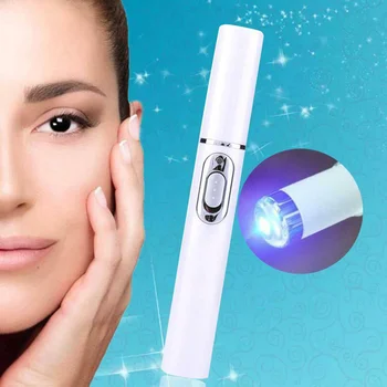 

Best Blu-ray acne pen eye massage instrument to remove the eye bag dark circles blue light therapy eye stick HOT