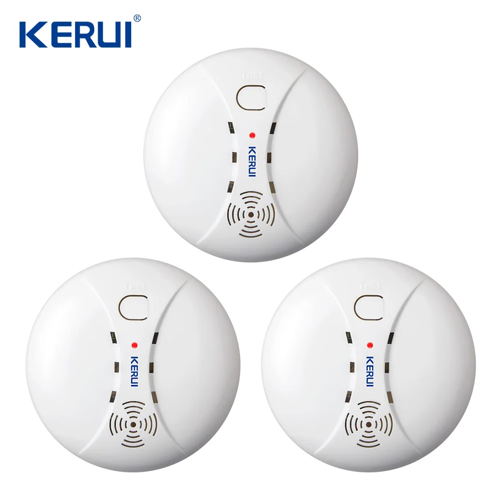 3pcs Wireless Smart House Sensitive Photoelectric Smoke Detector Fire Sensor Cordless For GSM WirelessSecurity Home Alarm System 
3pcs Wireless Smart House Sensitive Photoelectric Smoke Detector Fire Sensor Cordless For GSM WirelessSecurity Home Alarm System