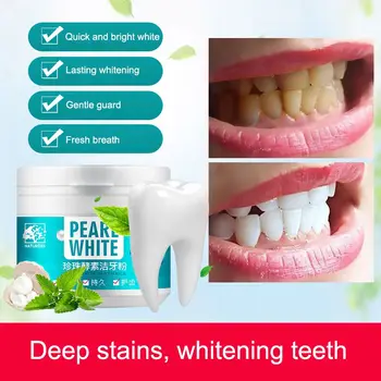 2 Minutes Magic Teeth Whitening Powder Pearl Tooth Powder Stain Remover Deep Cleansing Tooth Whitening Powder
2 Minutes Magic Teeth Whitening Powder Pearl Tooth Powder Stain Remover Deep Cleansing Tooth Whitening Powder