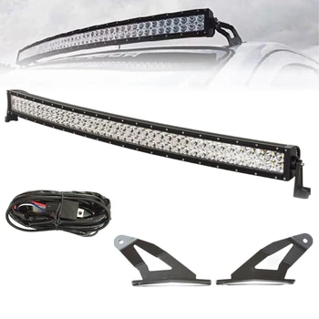 50inch Curved Led Work Light Bar with Roof Mounting Bracket For Nissan Titan 4WD/2WD 2004-2014
50inch Curved Led Work Light Bar with Roof Mounting Bracket For Nissan Titan 4WD/2WD 2004-2014