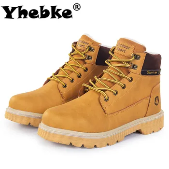 Yhebke Martins For Men Winter Boots Leather Waterproof Men Snow Boot Comfort Warm Casual Sneakers Men Hiking Ankle Shoes Outdoor
Yhebke Martins For Men Winter Boots Leather Waterproof Men Snow Boot Comfort Warm Casual Sneakers Men Hiking Ankle Shoes Outdoor