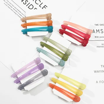 Summer New Style Three-Gradient Jelly Color Simple Versatile Clip Makeup Side Clip Hair Styling Accessories
Summer New Style Three-Gradient Jelly Color Simple Versatile Clip Makeup Side Clip Hair Styling Accessories