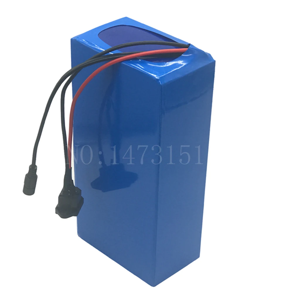 Perfect 48V 1000W battery 48V 15AH lithium ion battery 48v 15ah electric bicycle battery with 30A BMS and 54.6V 2A Charger duty free 1