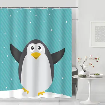 Modern minimalist cartoon Shower Curtain Polyester Fabric Thick Waterproof Bath Curtain Mold Simple Bathroom Partition Curtain 
Modern minimalist cartoon Shower Curtain Polyester Fabric Thick Waterproof Bath Curtain Mold Simple Bathroom Partition Curtain