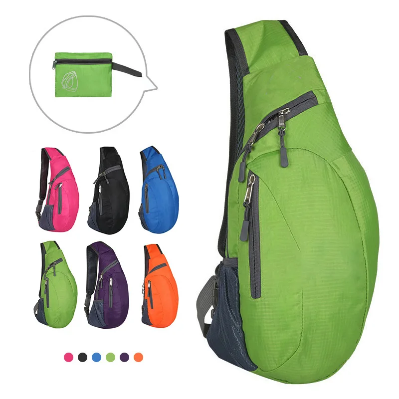 Unisex chest bag One shoulder Diagonal Foldable sports bag Outdoor Lightweight Portable Multicolor free mail Can be customized
Unisex chest bag One shoulder Diagonal Foldable sports bag Outdoor Lightweight Portable Multicolor free mail Can be customized