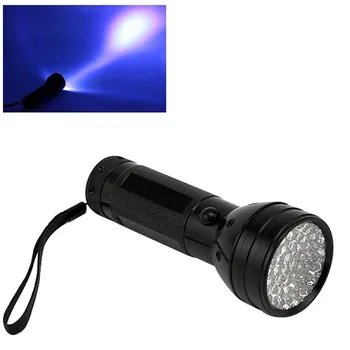 51 LED Flashlight UV 395nm Ultra Violet Torch Light Lamp Backlight Detector for Dog Urine Pet Stains Bed Bug
51 LED Flashlight UV 395nm Ultra Violet Torch Light Lamp Backlight Detector for Dog Urine Pet Stains Bed Bug