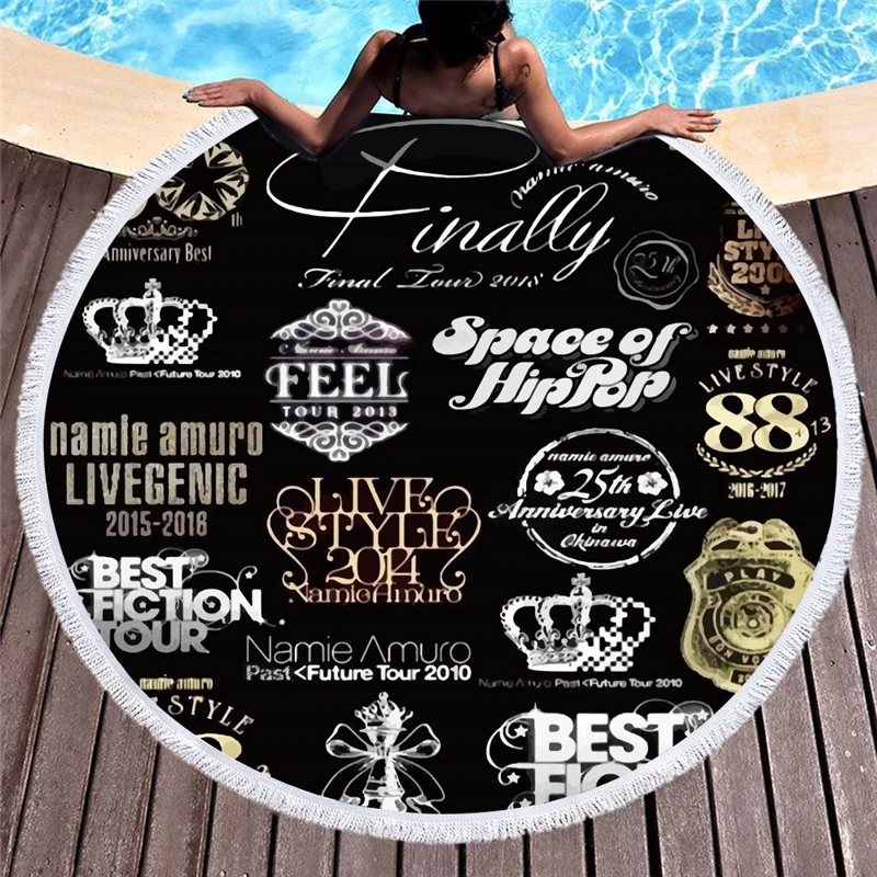 Beach Mat Round Microfiber Beach Towel Yoga Mat Tassel Shawl Blanket Wrap Bandana Bath Towel Tapestry Boho Home Decoration
Beach Mat Round Microfiber Beach Towel Yoga Mat Tassel Shawl Blanket Wrap Bandana Bath Towel Tapestry Boho Home Decoration