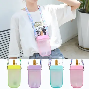 Cute Creative Straw Cup Drinking Cup Bottle with Straw Drink Container with Shoulder Strap
Cute Creative Straw Cup Drinking Cup Bottle with Straw Drink Container with Shoulder Strap
