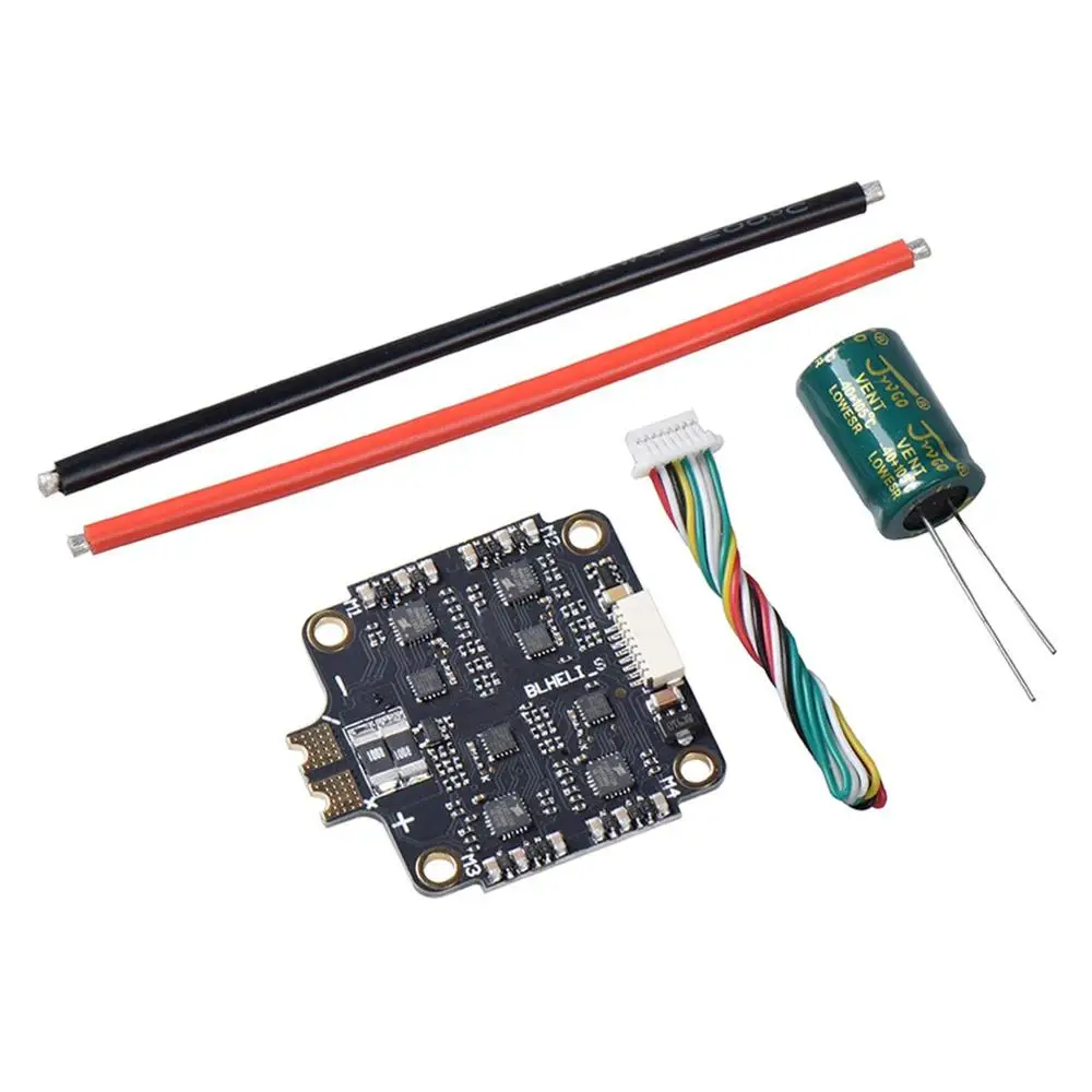 40A 2-6cS 4 In 1 BS-55A ESC BLHeli_S ESC Speed controller board Support Dshot150 Dshot300 Dshot600 for FPV RC Racing Drone
40A 2-6cS 4 In 1 BS-55A ESC BLHeli_S ESC Speed controller board Support Dshot150 Dshot300 Dshot600 for FPV RC Racing Drone