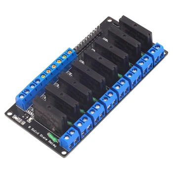5V 8 Channel Solid State Relay Module with Resistive Fuse Low Level Trigger for Arduino
5V 8 Channel Solid State Relay Module with Resistive Fuse Low Level Trigger for Arduino