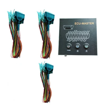ECU MASTER for Chip Tuning ECU Connector Key coding for Immo off Repair with 3pcs DB25 cables
ECU MASTER for Chip Tuning ECU Connector Key coding for Immo off Repair with 3pcs DB25 cables