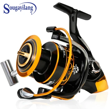 Sougayilang DQ1000-6000 Carp Fishing Reel 13BB Casting Spinning Reel Wheel Left/Right Casting Sea Fishing Reels Tackle De Pesca
Sougayilang DQ1000-6000 Carp Fishing Reel 13BB Casting Spinning Reel Wheel Left/Right Casting Sea Fishing Reels Tackle De Pesca