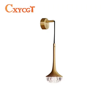 Luxury Crystal Gold Wall Lamp Modern Wall Sconce Light Fixtures Led Mirror Lights Bathroom Bed Bedroom Home Loft Decor Luminaire 
Luxury Crystal Gold Wall Lamp Modern Wall Sconce Light Fixtures Led Mirror Lights Bathroom Bed Bedroom Home Loft Decor Luminaire
