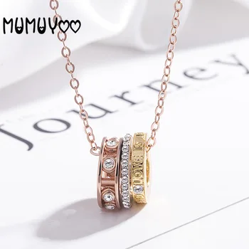 High quality SWA fashion classic charm three circle transfer female lady necklace simple three-color female clavicle chain
High quality SWA fashion classic charm three circle transfer female lady necklace simple three-color female clavicle chain