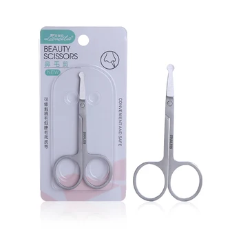 1 pcs Makeup Scissors Eyebrow Eyelashes Nose Hair Scissor Stainless Steel Face Hair Removal Tools Round Point Head beauty Tools
1 pcs Makeup Scissors Eyebrow Eyelashes Nose Hair Scissor Stainless Steel Face Hair Removal Tools Round Point Head beauty Tools