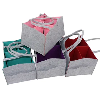 Baby Diaper Caddy Organizer Foldable Felt Baby Diaper Caddy Organiser for Changing Table and Kid Toys Storage bins 34*24*18cm
Baby Diaper Caddy Organizer Foldable Felt Baby Diaper Caddy Organiser for Changing Table and Kid Toys Storage bins 34*24*18cm