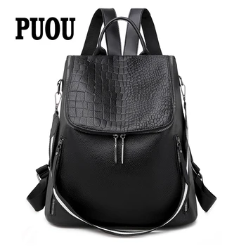 2020 new luxury female backpack fashion stitching crocodile pattern multifunctional travel bag youth student schoolbag black
2020 new luxury female backpack fashion stitching crocodile pattern multifunctional travel bag youth student schoolbag black