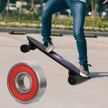 Bearing 8*22*7 mm ( 8 PCS ) ABEC-7/ABEC-9 Skateboard Scooter 608 2RS Ball Bearing Miniature Skate Roller Bearings
Bearing 8*22*7 mm ( 8 PCS ) ABEC-7/ABEC-9 Skateboard Scooter 608 2RS Ball Bearing Miniature Skate Roller Bearings