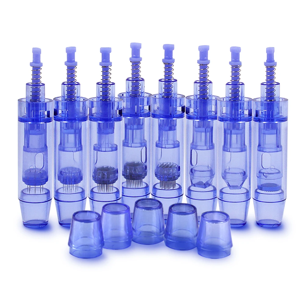 50pcs Microneedling Needle Cartridges Skin Renew Microneedle Derma Pen Replacement Tattoo Tips for Dr.pen Ultima Blue
50pcs Microneedling Needle Cartridges Skin Renew Microneedle Derma Pen Replacement Tattoo Tips for Dr.pen Ultima Blue
