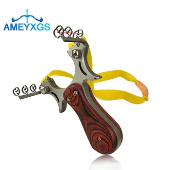 2020 Newest Powerful Hunting Slingshot With 3 Rubber Band Tubing Catapult Professional Tactical Pocket Target Sling Shot Ball
2020 Newest Powerful Hunting Slingshot With 3 Rubber Band Tubing Catapult Professional Tactical Pocket Target Sling Shot Ball