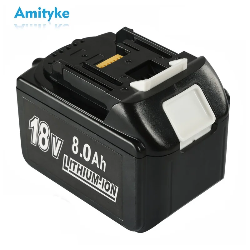 18V 6.0 8.0 9.0ah BL1860 Rechargable Battery Replacement for Makita Lithium ion BL1840 BL1850 BL1830 BL1860B LXT 400 Power Tool
18V 6.0 8.0 9.0ah BL1860 Rechargable Battery Replacement for Makita Lithium ion BL1840 BL1850 BL1830 BL1860B LXT 400 Power Tool