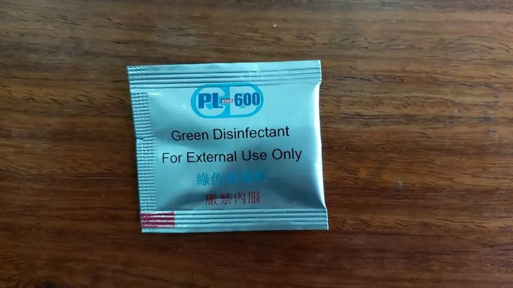 

Disinfectant effervescent tablet (dissolvable) 1 box / 10 tablets