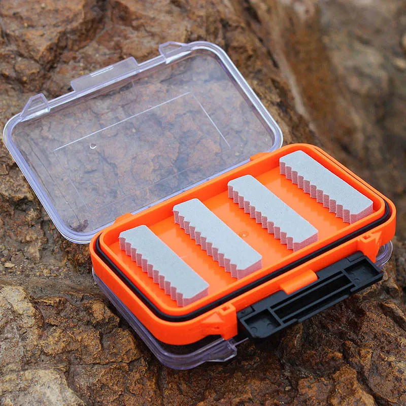 Fishing Equipment Plastic Waterproof Case Fly Fishing Double Sided Clear Slit Foam keeper BOX Tackle Box Yq
Fishing Equipment Plastic Waterproof Case Fly Fishing Double Sided Clear Slit Foam keeper BOX Tackle Box Yq